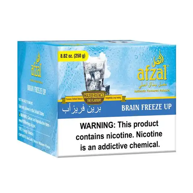 Afzal Brain Freeze Hookah Flavors