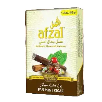 Afzal Pan Mint Cigar Hookah Flavors
