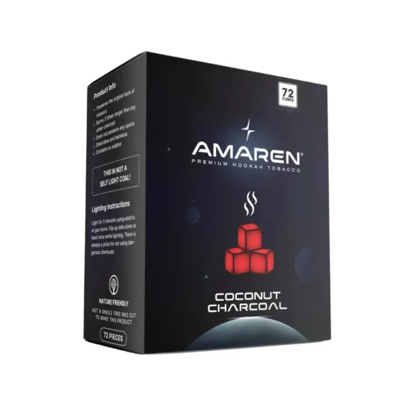 Amaren Coconut Hookah Coals 25 mm