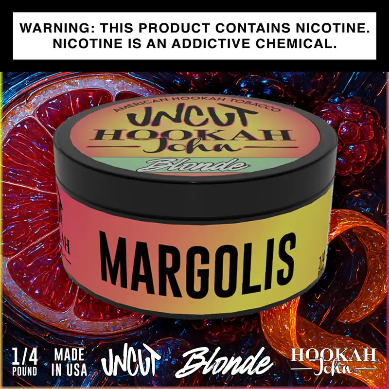 Uncut Blonde Margolis Hookah Shisha Tobacco 1/4 lb - HookahJohn