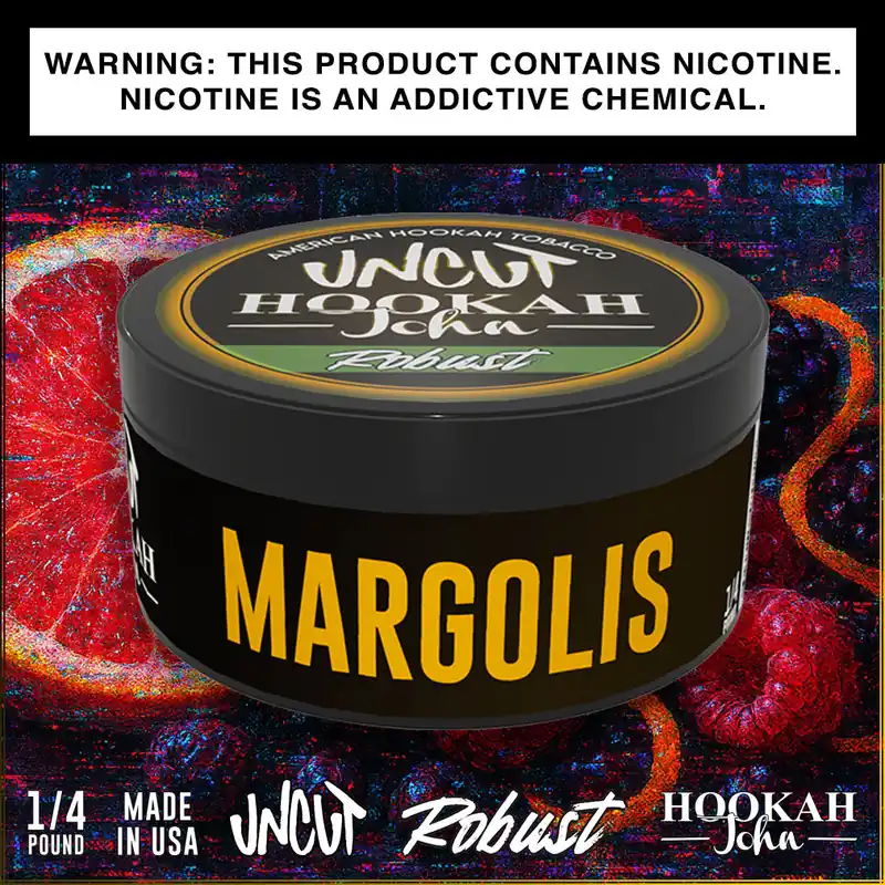 Uncut Robust Margolis Hookah Shisha Tobacco 1/4 lb - HookahJohn