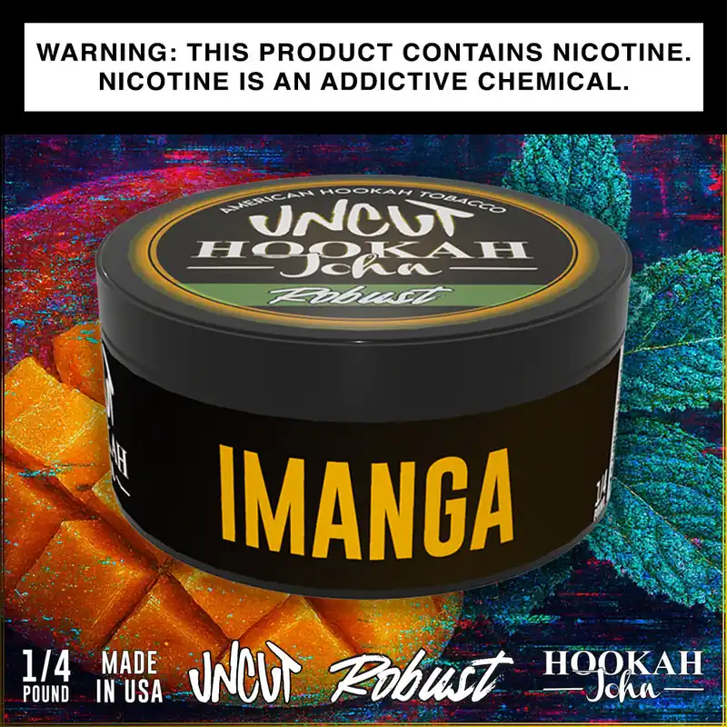 Uncut Robust Imanga Hookah Shisha Tobacco 1/4 lb - HookahJohn