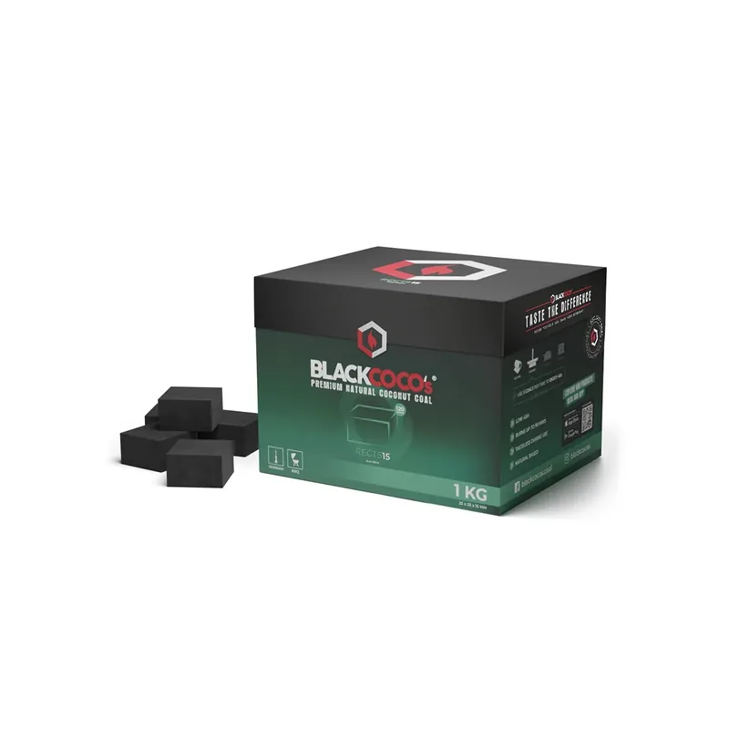 BLACKCOCO's RECTS15 Hookah Charcoal 1kg