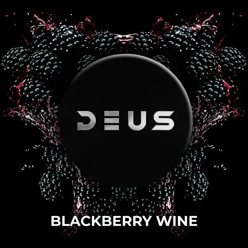 Deus Blackberry Wine Hookah Shisha Tobacco