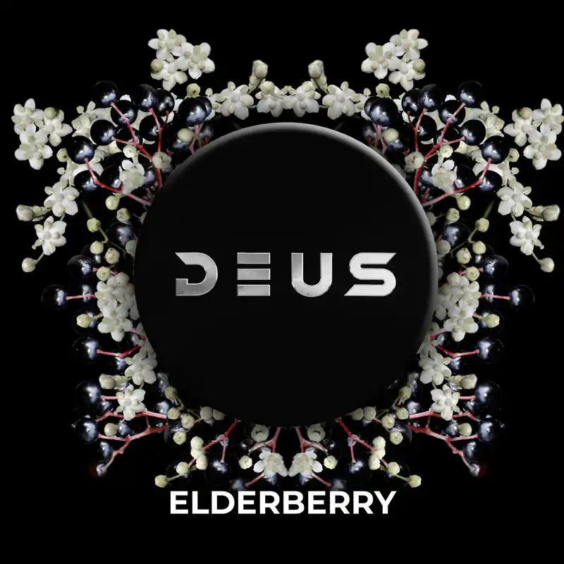 Deus Elderberry Hookah Shisha Tobacco