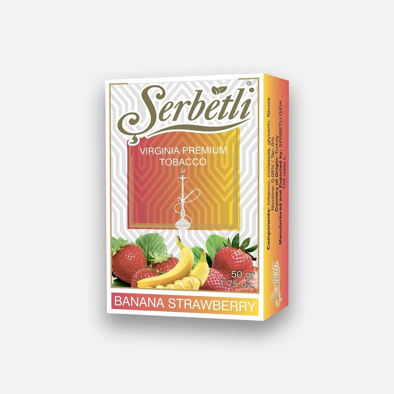 Serbetli Banana Strawberry Hookah Flavor