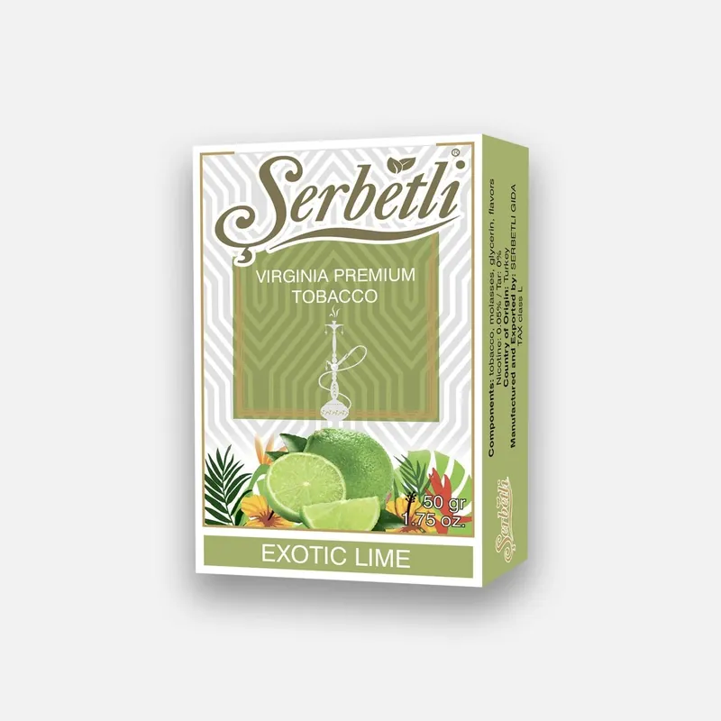 Serbetli Exotic Lime Hookah Flavor