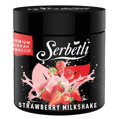 Serbetli Strawberry Milkshake Hookah Flavor