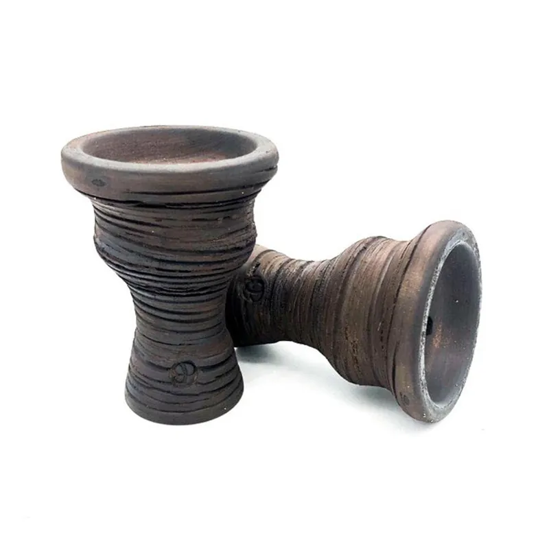 Vintage Dark Syria Hookah Shisha Bowl