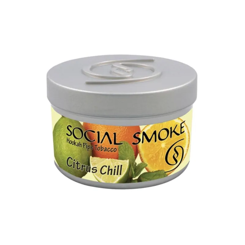 Social Smoke Citrus Chill Hookah Flavor - 200G