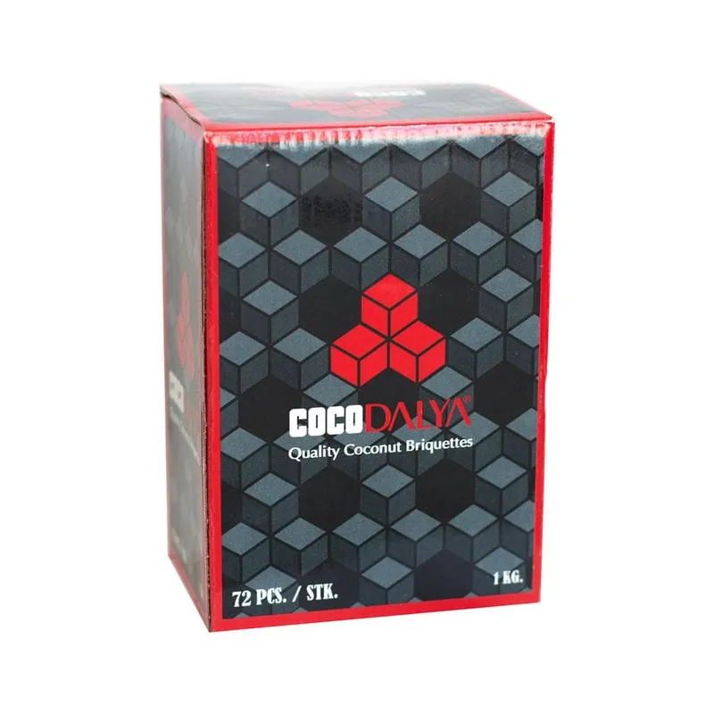 Adalya Cocodalya Coconut Hookah Coals - Cubes - 72 Pieces