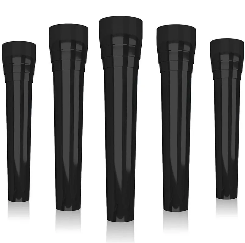Black Disposable Hookah Mouth Tips - Pack of 100 Hookah Tips