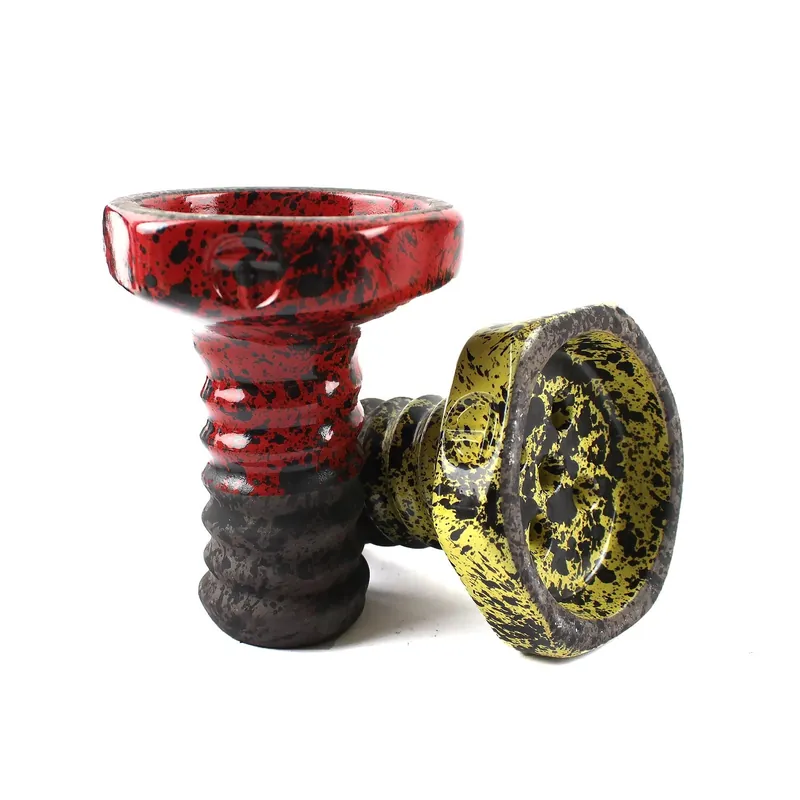 Telamon Evil Screw Glaze Hookah Bowl