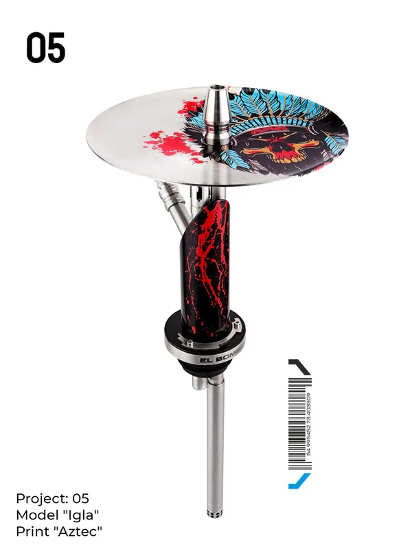El Bomber Igla Aztec Hookah