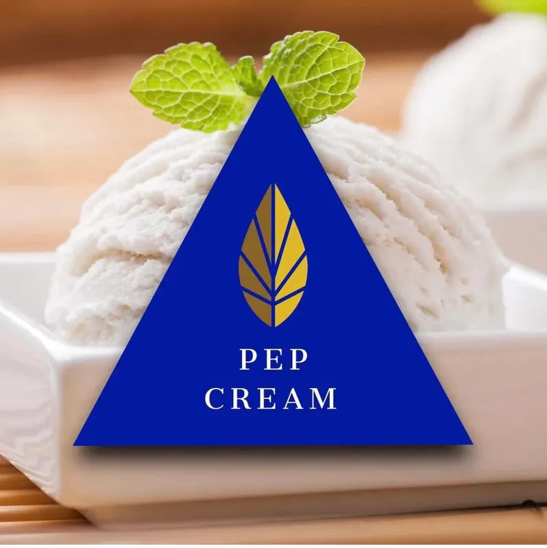 Azure Gold Line Pep Cream Hookah Shisha Flavor