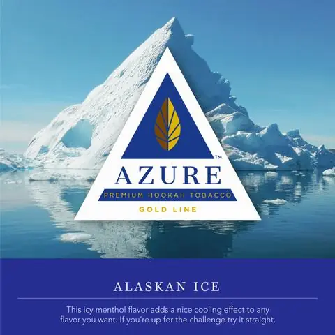 Azure Gold Line Alaskan Ice