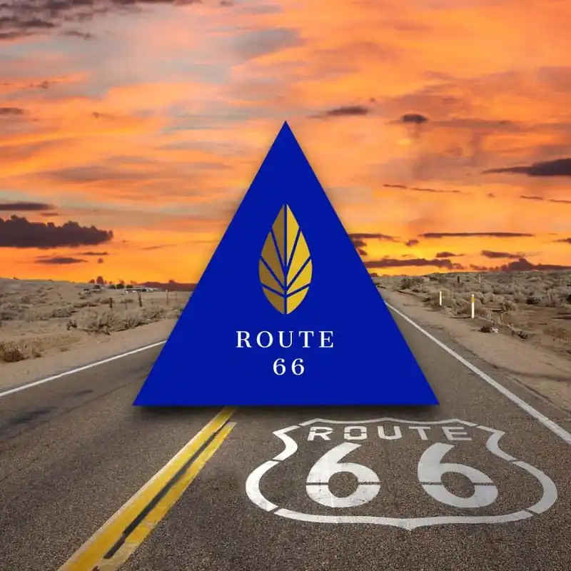 Azure Gold Line Route 66 Hookah Shisha Flavor