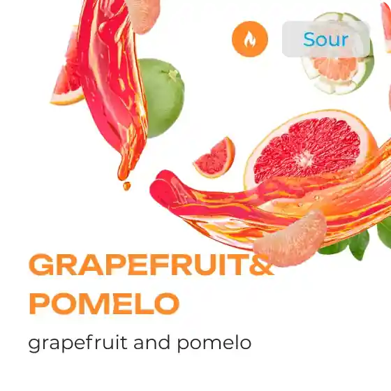 Element Earth Line Grapefruit & Pomelo Hookah Flavors