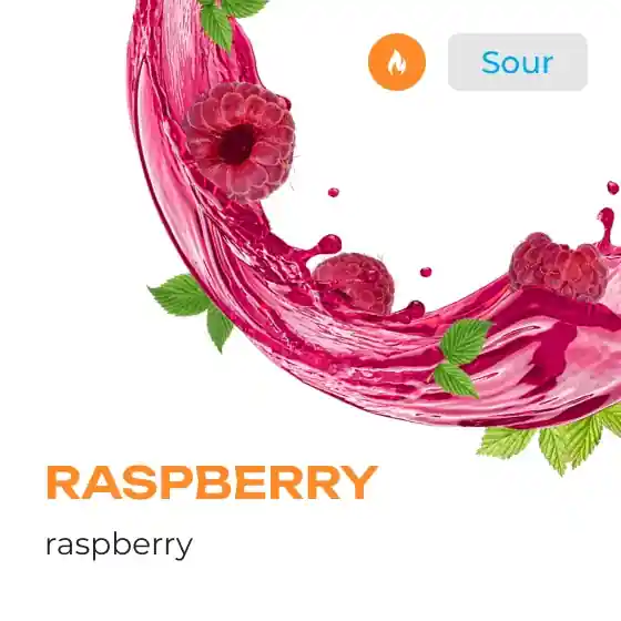 Element Earth Line Raspberry Hookah Flavors