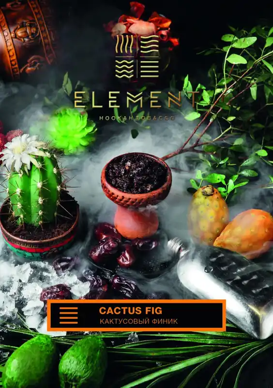 Element Earth Line Cactus Fig Hookah Flavors