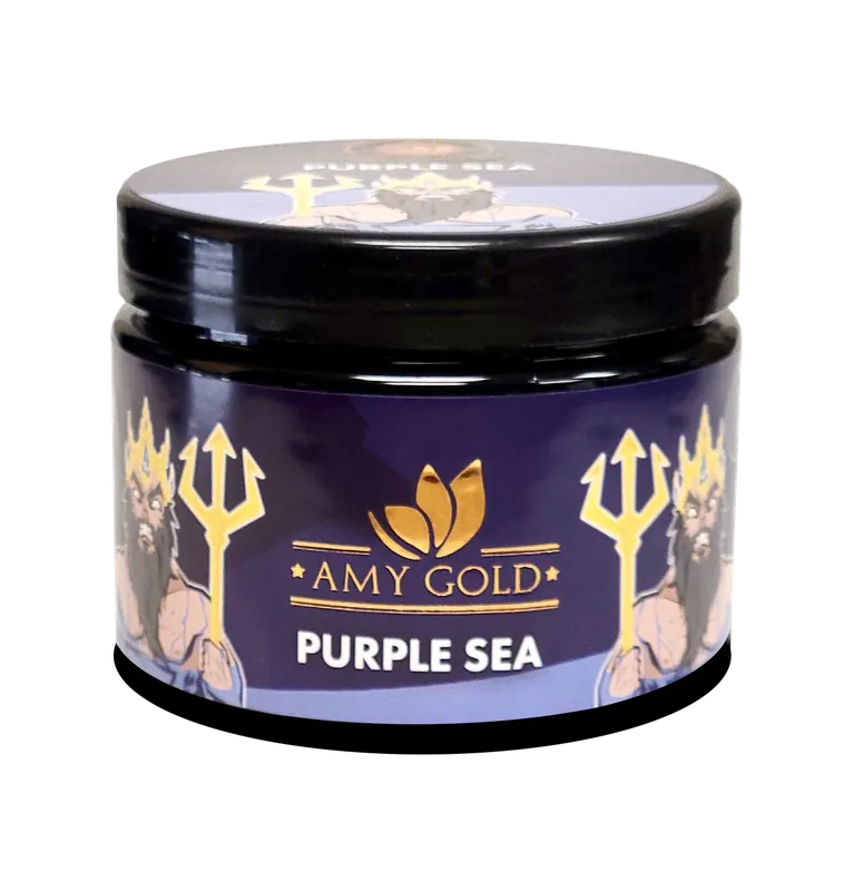Amy Gold Purple Sea