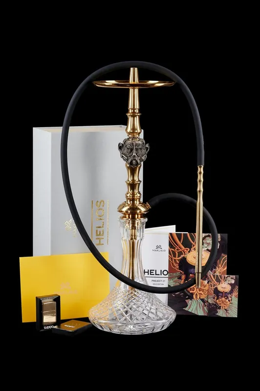 Maklaud X Helios Gold 19 Hookah - Maklaud Hookah