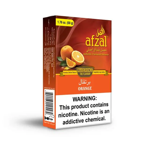 Afzal Orange Hookah Flavors