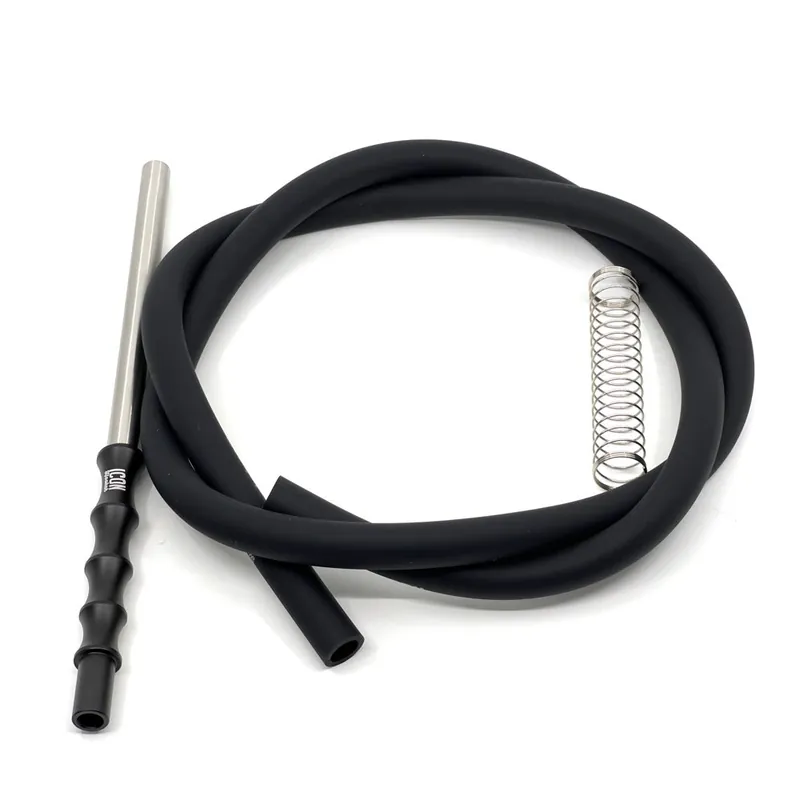 Icon Hookah Mouthpiece With Silicone Hose and Spring