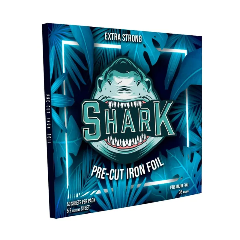 Shark Aluminum Hookah Foil Pre-Cut
