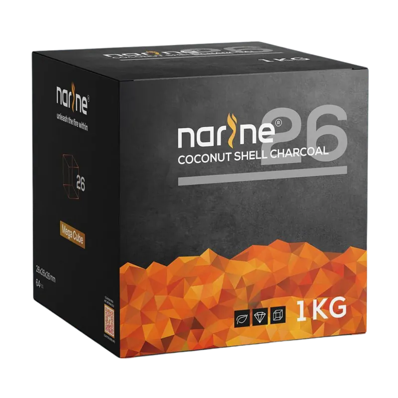 Narine Coco 26mm Hookah Coals 1kg