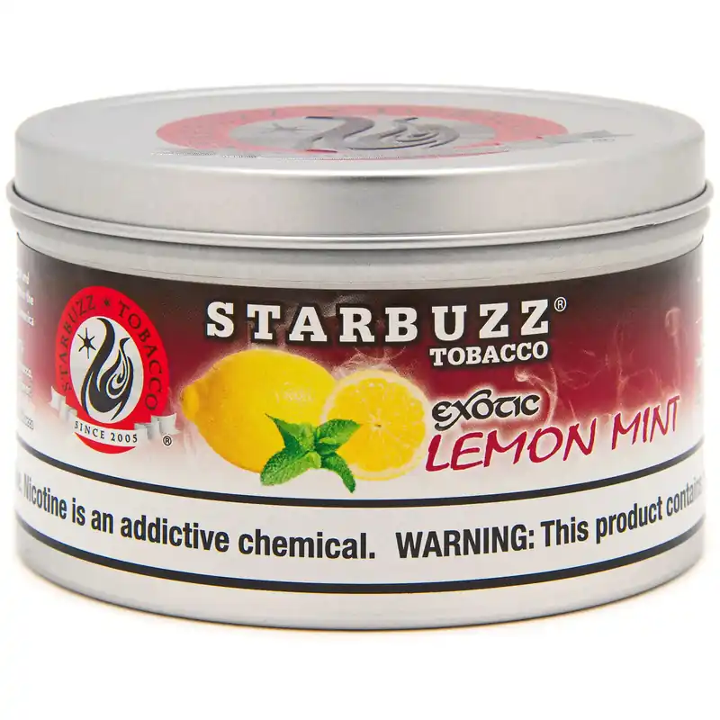 Starbuzz Exotic Lemon Mint Hookah Flavor