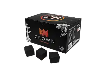 Crown 25mm Hookah Coals