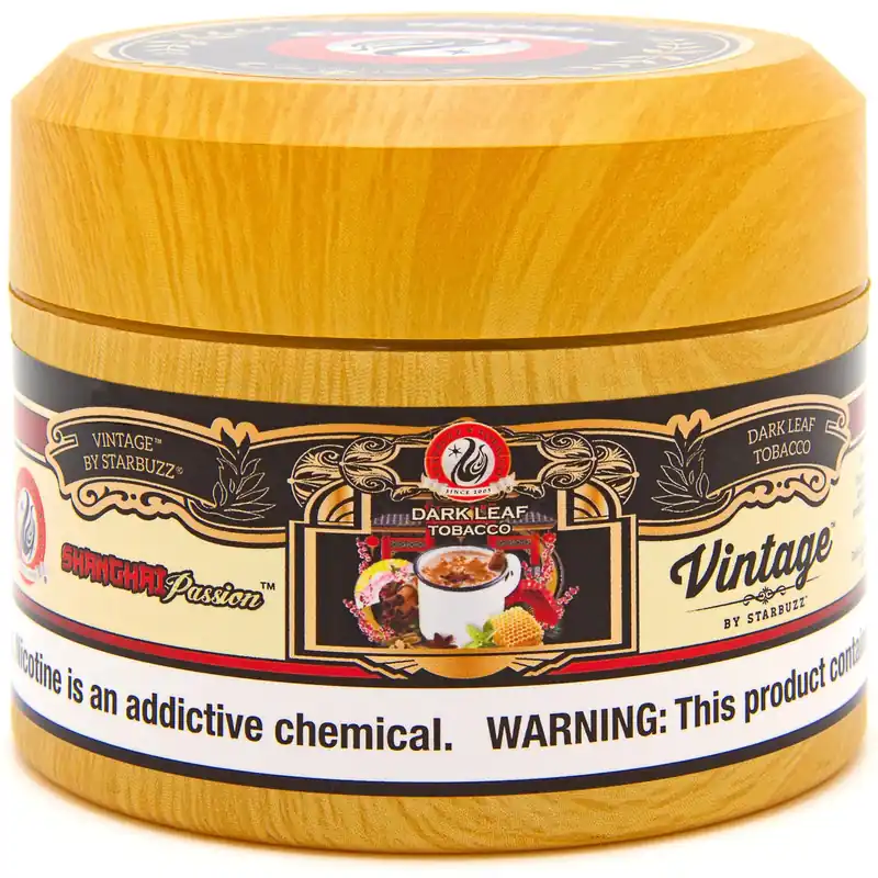 Starbuzz Vintage Shanghai Passion Hookah Flavor 200g