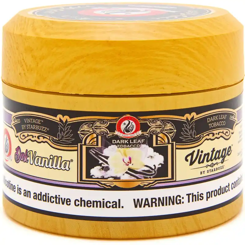 Starbuzz Vintage Dark Vanilla Hookah Flavor 200g