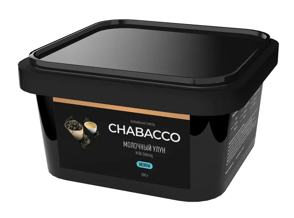 Chabacco Milk Oolong Hookah Flavors