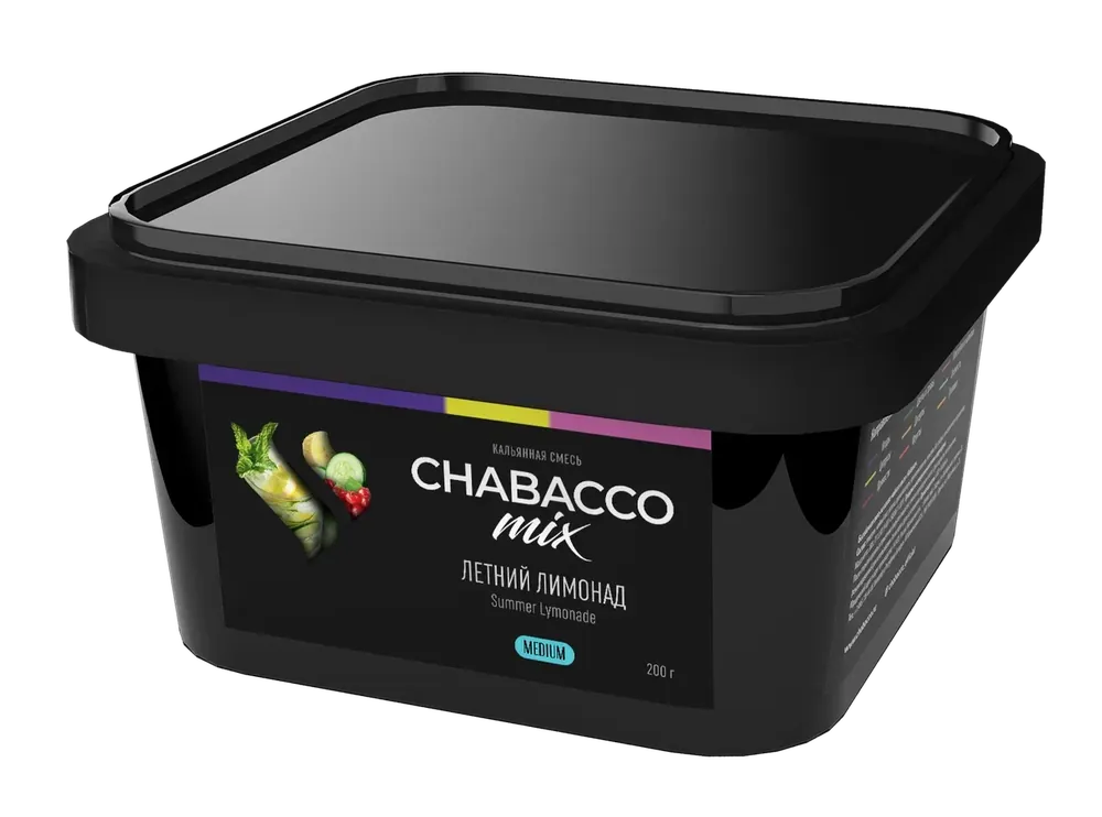 Chabacco Mix Summer Lemonade Hookah Flavors