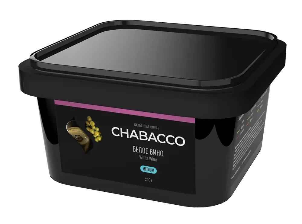 Chabacco White Wine Hookah Flavors
