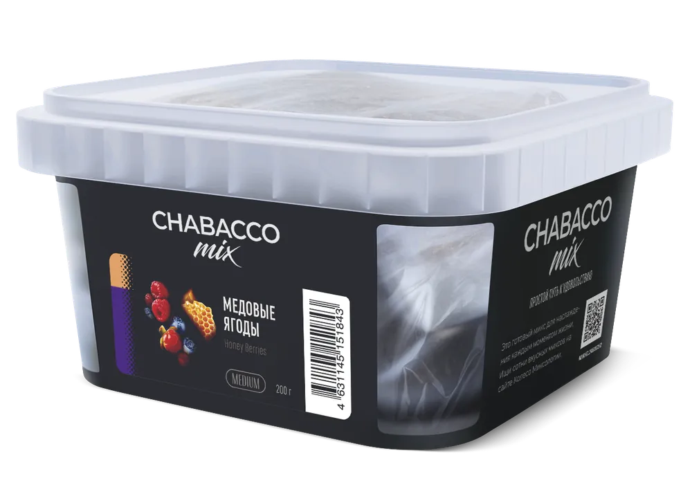 Chabacco Mix Honey Berries Hookah Flavors