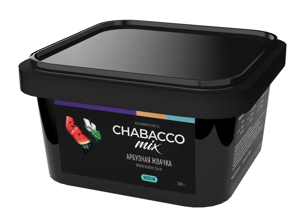 Chabacco Mix Watermelon Gum Hookah Flavors
