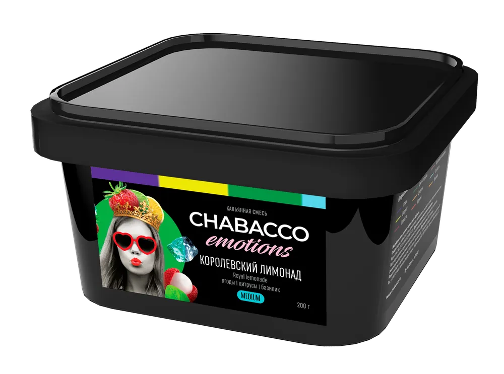 Chabacco Emotions Royal Lemonade Hookah Flavors