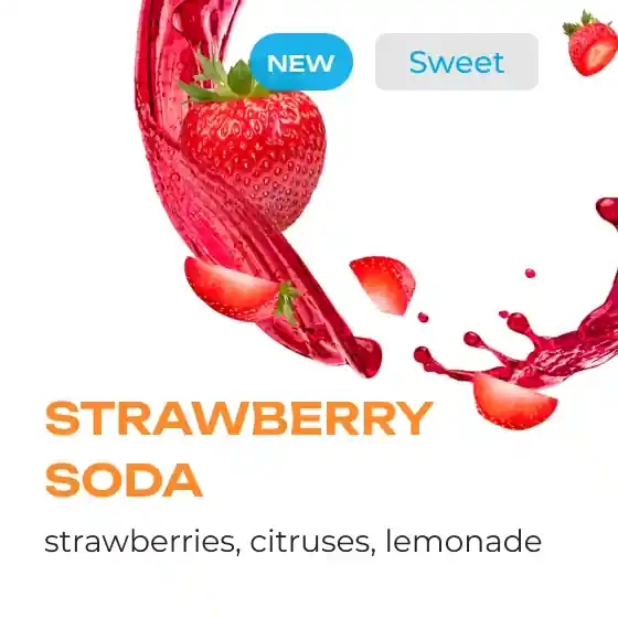 Element Air Line Strawberry Soda Hookah Flavors