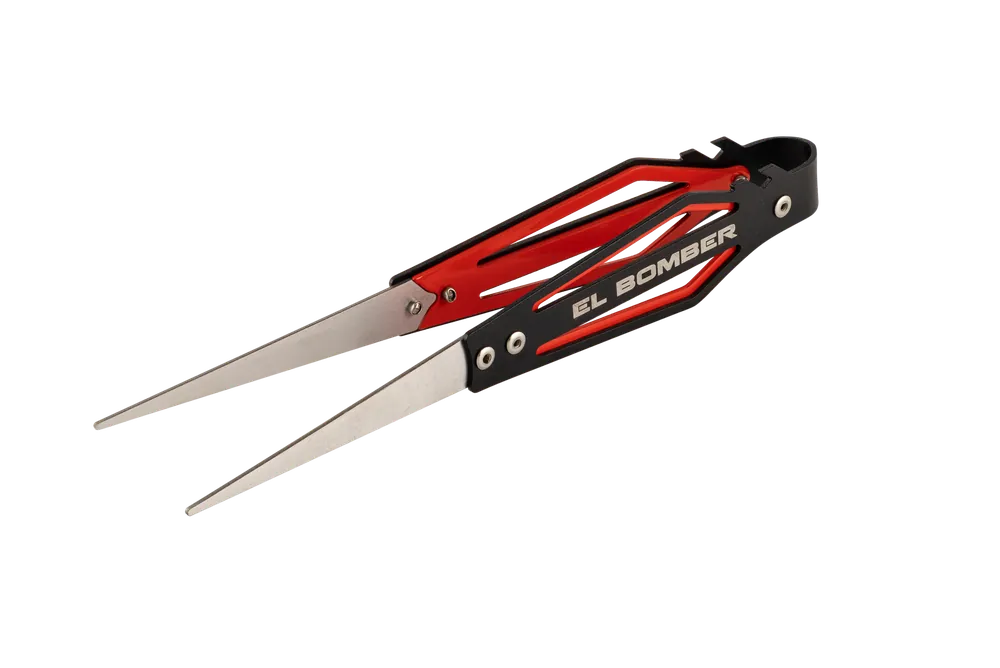 El Bomber Black Midnight Hookah Tongs