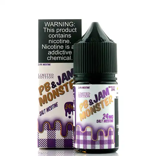 PB & Grape Jam Salt - Jam Monster E-Juice
