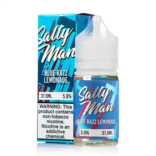 Blue Razz Lemonade - Salty Man E-Juice