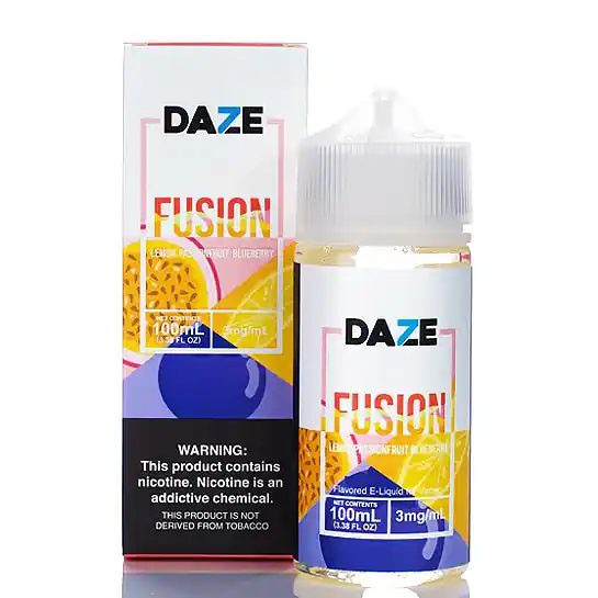 Lemon Passionfruit Blueberry - Daze Fusion E-Juice (100 ml)