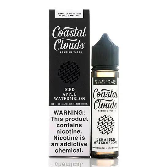 Iced Apple Watermelon - Coastal Clouds E-Juice (60 ml)