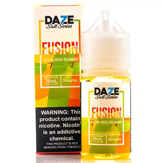 Yellow Green Red Mango Salt - Daze Fusion E-Juice