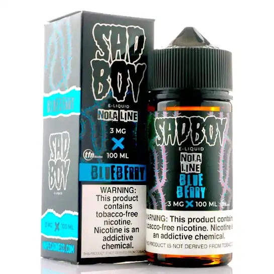 Nola Blueberry - Sadboy E-Juice (100 ml)