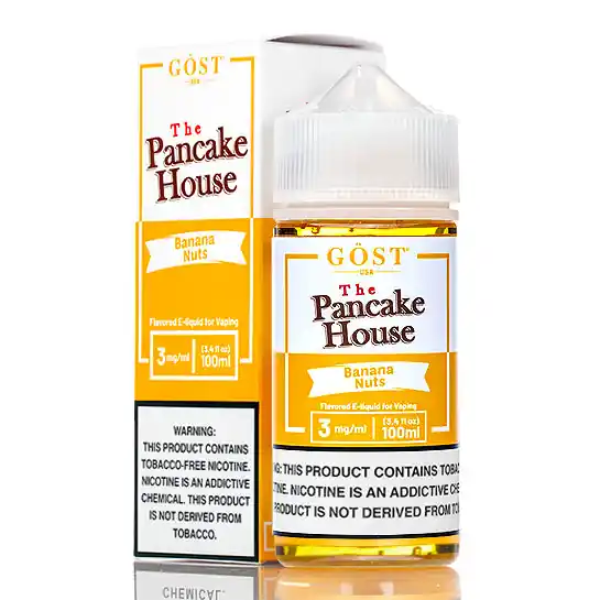 Banana Nuts - Pancake House - Gost Vapor E-Juice (100 ml)