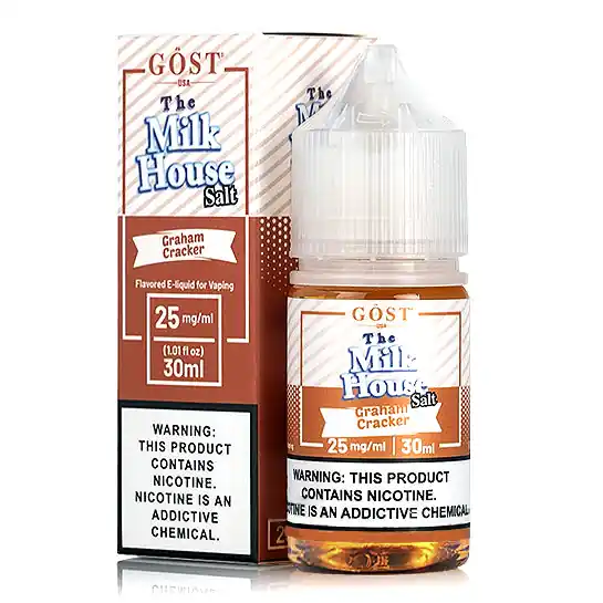 Graham Cracker Salt - Milk House - Gost Vapor E-Juice